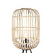 Freelight Stehleuchte Treccia 3 Bein Rattan H 139 cm beige schwarz Freelight Stehleuchte Treccia 3 Bein Rattan H 139 cm beige schwarz
