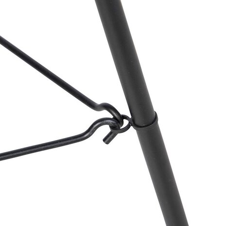 Freelight Stehleuchte Treccia 3 Bein Rattan H 139 cm beige schwarz Freelight Stehleuchte Treccia 3 Bein Rattan H 139 cm beige schwarz
