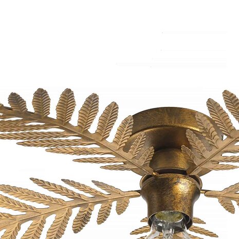 Ylumen Deckenleuchte Palm 8 Blätter Ø 65 cm goldbraun Ylumen Deckenleuchte Palm 8 Blätter Ø 65 cm goldbraun