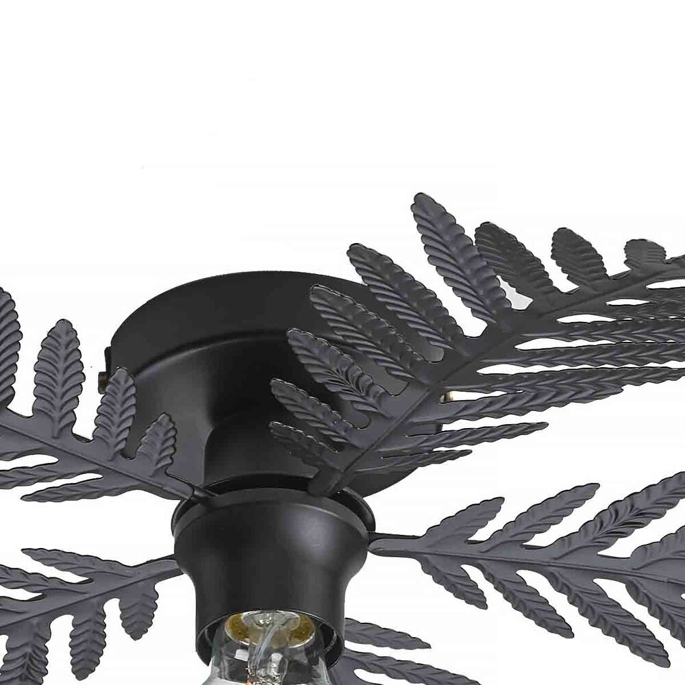 Ylumen Deckenleuchte Palm 8 Flügel Ø 65 cm schwarz Ylumen Deckenleuchte Palm 8 Flügel Ø 65 cm schwarz