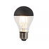 LED E27 Glühbirne 4 Watt Kopfspiegel schwarzer Glühfaden LED E27 Glühbirne 4 Watt Kopfspiegel schwarzer Glühfaden