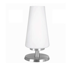 Highlight Tischleuchte Chloé touch H 21 cm Ø 10 cm Chrom matt Highlight Tischleuchte Chloé touch H 21 cm Ø 10 cm Chrom matt