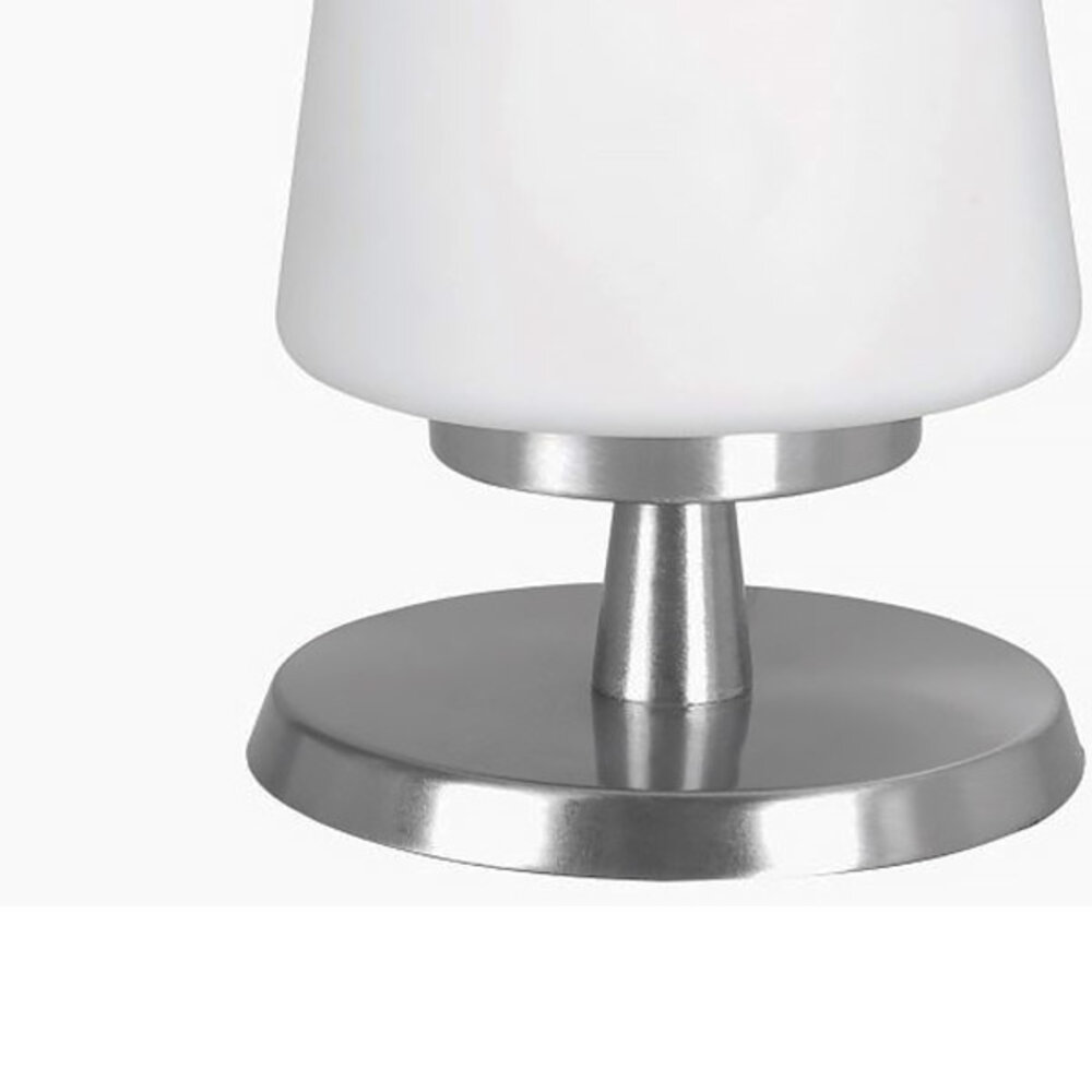 Highlight Tischleuchte Chloé touch H 21 cm Ø 10 cm Chrom matt Highlight Tischleuchte Chloé touch H 21 cm Ø 10 cm Chrom matt