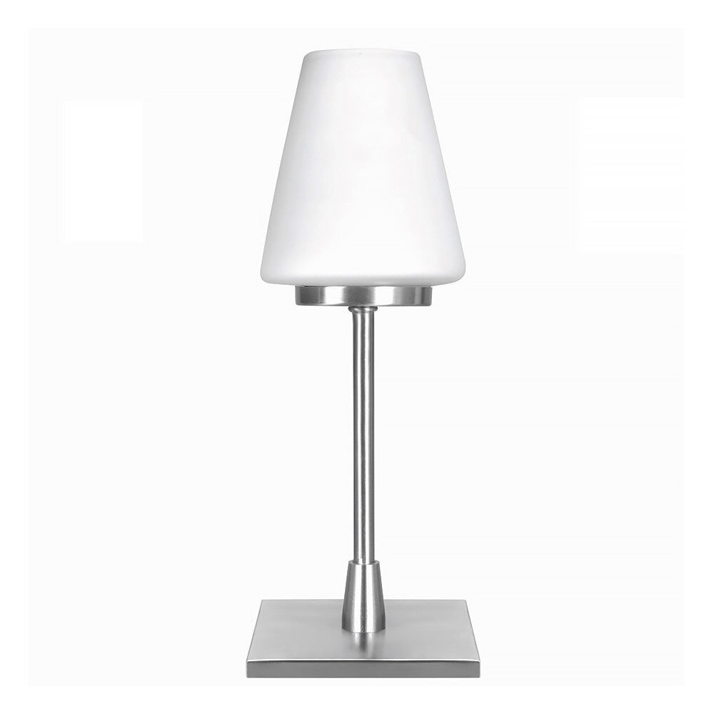 Highlight Tischleuchte Oscar touch H 27 cm Ø 10 cm Chrom matt Highlight Tischleuchte Oscar touch H 27 cm Ø 10 cm Chrom matt