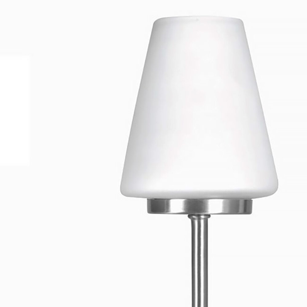 Highlight Tischleuchte Oscar touch H 27 cm Ø 10 cm Chrom matt Highlight Tischleuchte Oscar touch H 27 cm Ø 10 cm Chrom matt