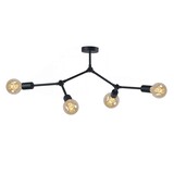 Nowodvorski Deckenleuchte Twig L 79 cm H 54 cm schwarz Nowodvorski Deckenleuchte Twig L 79 cm H 54 cm schwarz