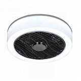 Expo Trading Deckenventilator Nr. 5 Ø 40 cm Anthrazit-Kante weiß