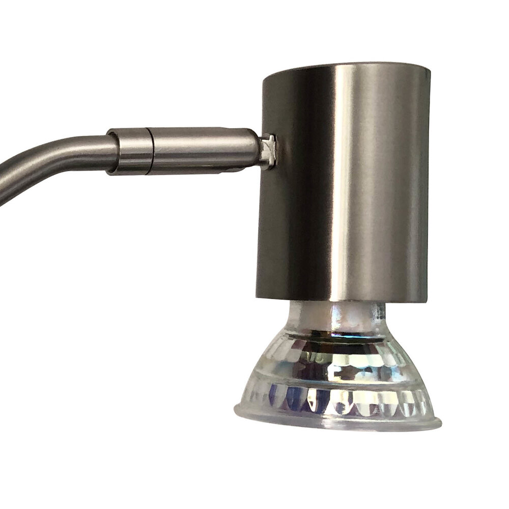 Ylumen Garderobenbeleuchtung Delore L30 cm inkl. 3,8-Watt GU10 mattchrom