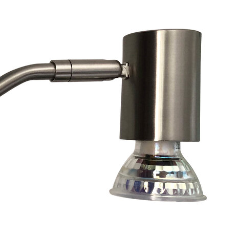 Ylumen Garderobenbeleuchtung Delore L30 cm inkl. 3,8-Watt GU10 mattchrom