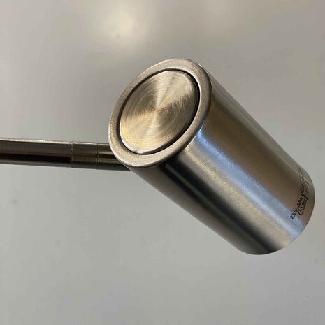 Highlight Stehleuchte Burgos 1 Leuchte H 134 cm Chrom matt Highlight Stehleuchte Burgos 1 Leuchte H 134 cm Chrom matt