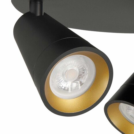 Highlight Spot Petunia 1 hell schwarz gold Highlight Spot Petunia 1 hell schwarz gold