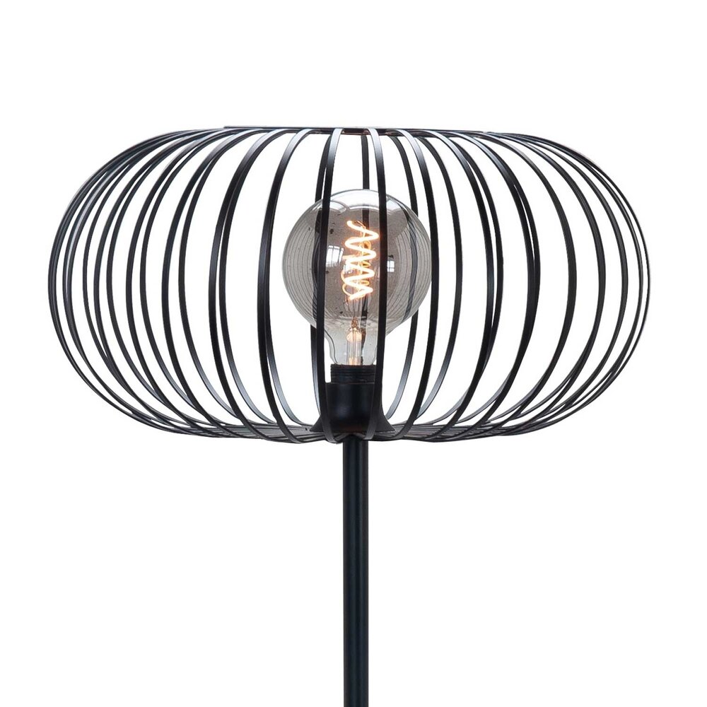 Highlight Stehleuchte Bolato H 164 cm Ø 50 cm schwarz Highlight Stehleuchte Bolato H 164 cm Ø 50 cm schwarz