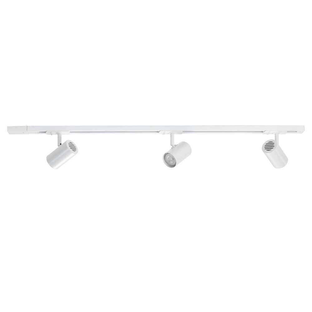 Highlight Trackline Schienensystem 100 cm + 3 Zylinderstrahler weiß Highlight Trackline Schienensystem 100 cm + 3 Zylinderstrahler weiß