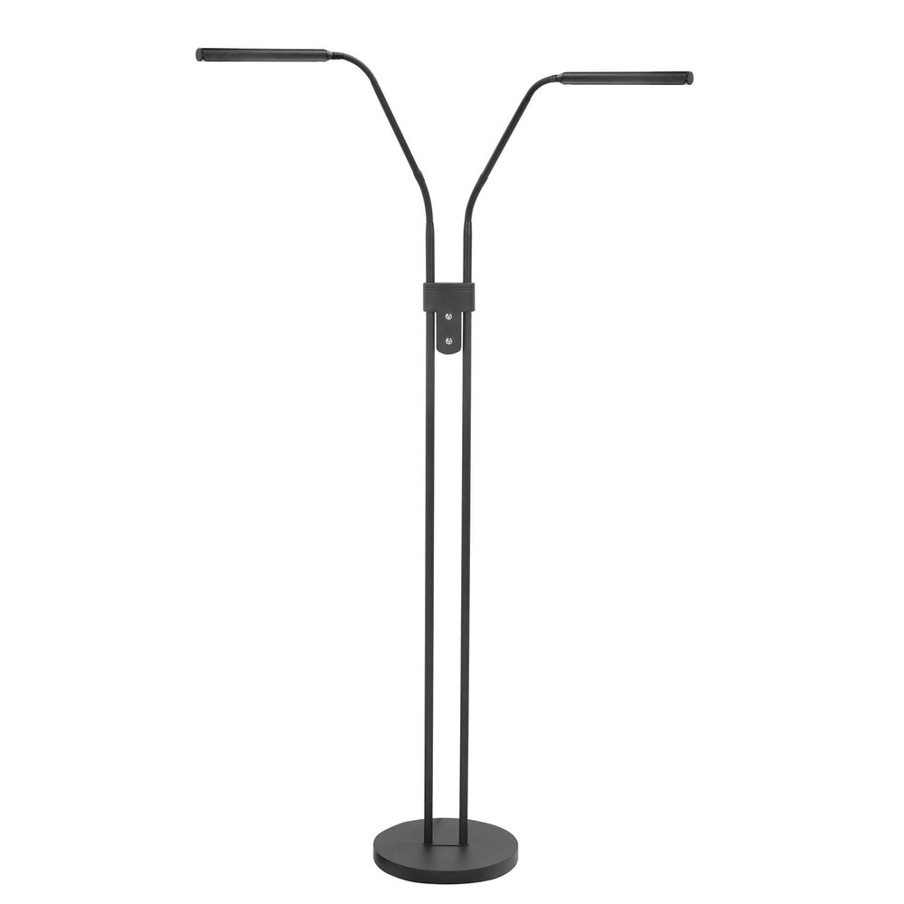 Highlight Stehleuchte Murcia 2 Licht H 145 cm schwarz Highlight Stehleuchte Murcia 2 Licht H 145 cm schwarz