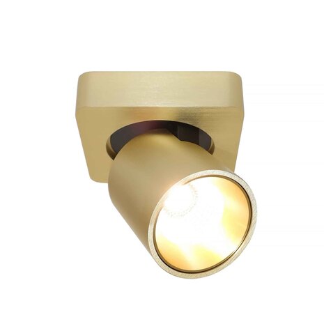 Artdelight Spot Laguna 1 Licht 10 x 10 cm matt gold Artdelight Spot Laguna 1 Licht 10 x 10 cm matt gold