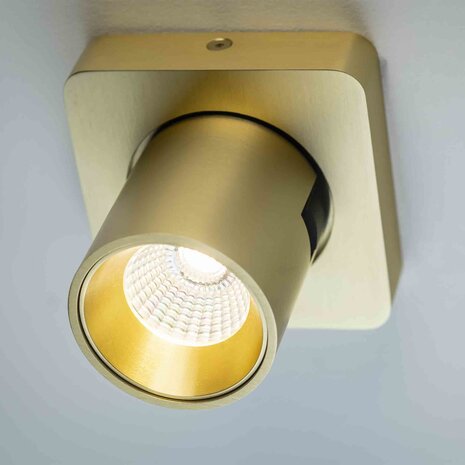 Artdelight Spot Laguna 1 Licht 10 x 10 cm matt gold Artdelight Spot Laguna 1 Licht 10 x 10 cm matt gold