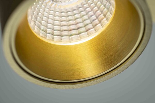 Artdelight Spot Laguna 1 Licht 10 x 10 cm matt gold Artdelight Spot Laguna 1 Licht 10 x 10 cm matt gold