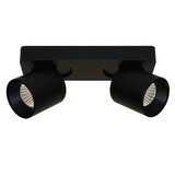 Artdelight Spot Laguna 2 Licht L 22 cm B 8,5 cm schwarz Artdelight Spot Laguna 2 Licht L 22 cm B 8,5 cm schwarz