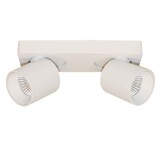 Artdelight Spot Laguna 2-flammig L 22 cm B 8,5 cm weiß Artdelight Spot Laguna 2-flammig L 22 cm B 8,5 cm weiß
