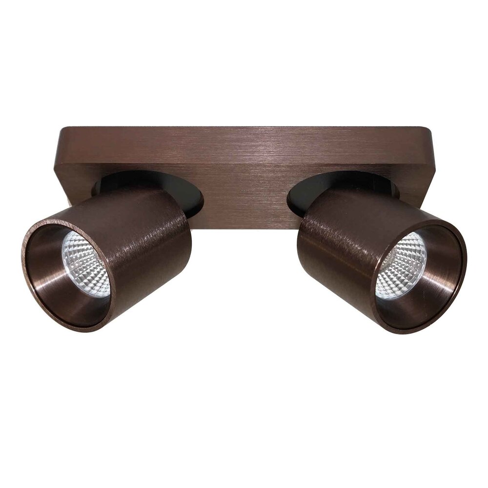Artdelight Spot Laguna 2 Licht L 22 cm B 8,5 cm Bronze matt Artdelight Spot Laguna 2 Licht L 22 cm B 8,5 cm Bronze matt