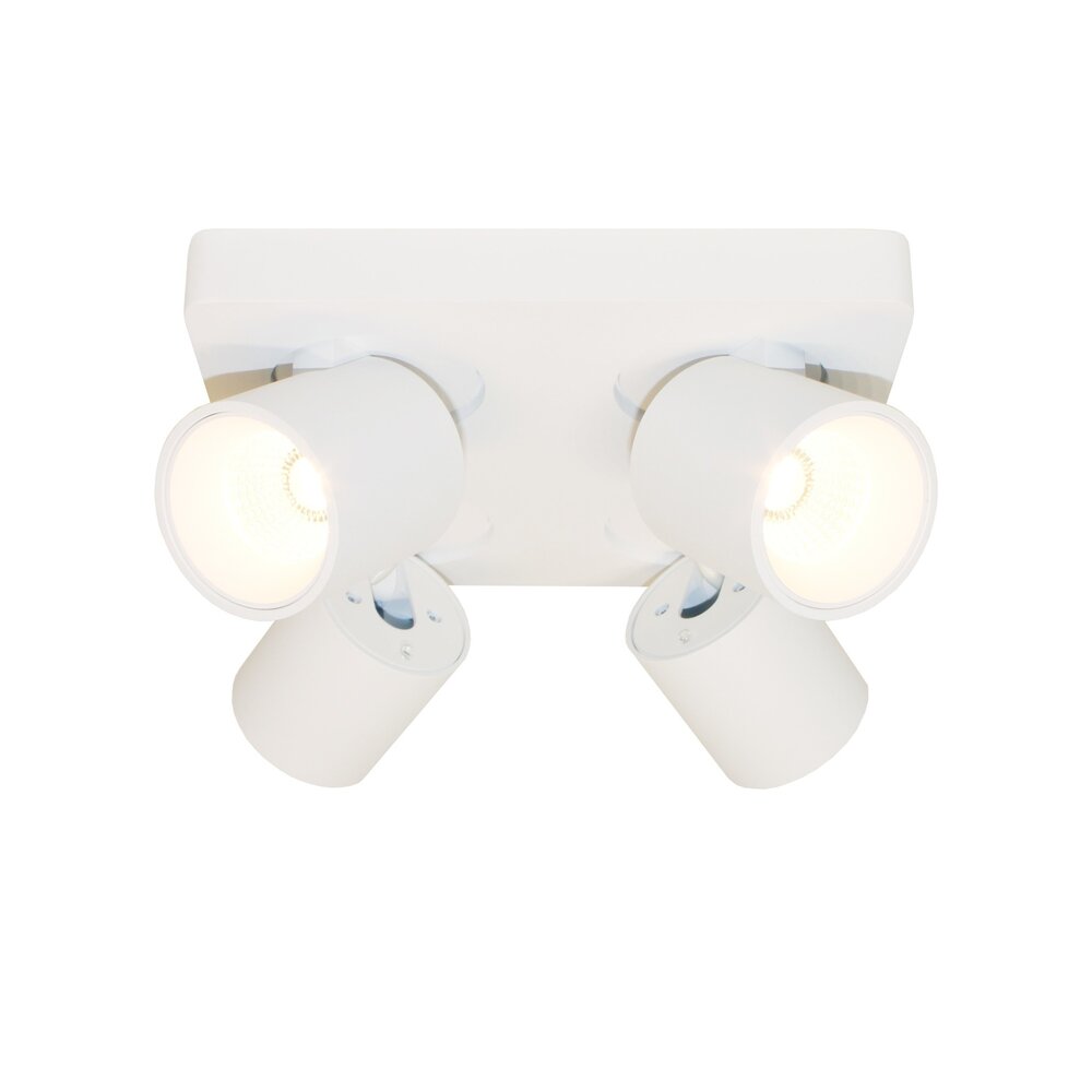 Artdelight Spot Laguna 4-Licht 22 x 22 cm weiß Artdelight Spot Laguna 4-Licht 22 x 22 cm weiß