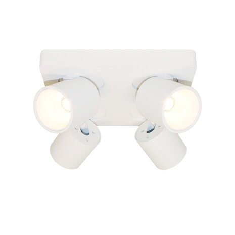 Artdelight Spot Laguna 4-Licht 22 x 22 cm weiß Artdelight Spot Laguna 4-Licht 22 x 22 cm weiß