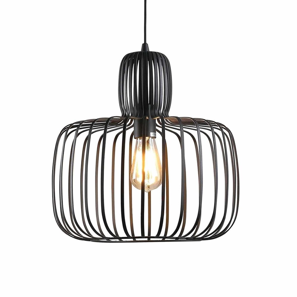 Freelight Costola Hängeleuchte Ø 55 cm schwarz Freelight Costola Hängeleuchte Ø 55 cm schwarz