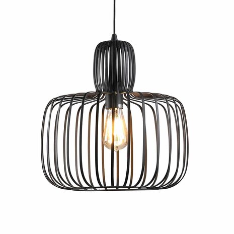 Freelight Costola Hängeleuchte Ø 55 cm schwarz Freelight Costola Hängeleuchte Ø 55 cm schwarz