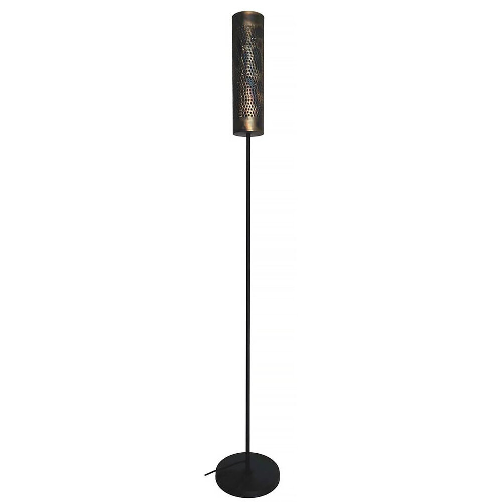 Freelight Stehleuchte Forato H 175 cm braun schwarz Freelight Stehleuchte Forato H 175 cm braun schwarz