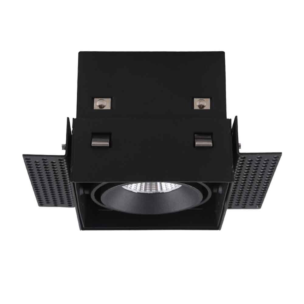 Artdelight Einbaustrahler Trofa 1 Licht GU10 Trimless schwarz Artdelight Einbaustrahler Trofa 1 Licht GU10 Trimless schwarz