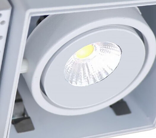 Artdelight Einbaustrahler Trofa 1 Licht GU10 Trimless weiß