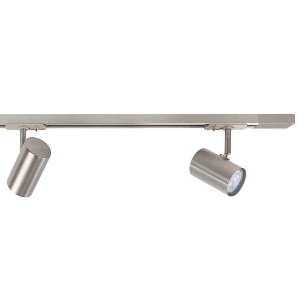 Highlight Trackline Schienensystem 150 cm + 4 Zylinderstrahler mattchrom