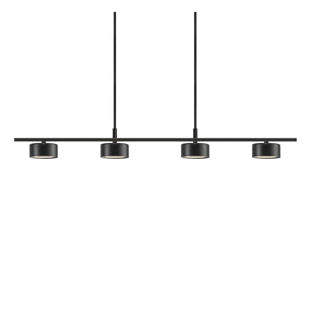 Nordlux Hängeleuchte Clyde 4 Licht L 115 cm 3 Stufen dimmbar schwarz Nordlux Hängeleuchte Clyde 4 Licht L 115 cm 3 Stufen dimmbar schwarz