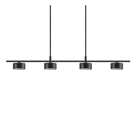 Nordlux Hängeleuchte Clyde 4 Licht L 115 cm 3 Stufen dimmbar schwarz Nordlux Hängeleuchte Clyde 4 Licht L 115 cm 3 Stufen dimmbar schwarz