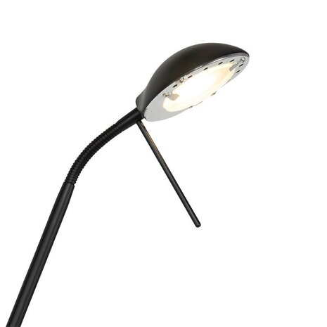Highlight Stehleuchte New Luna H 180 cm 24 + 5 Watt schwarz Highlight Stehleuchte New Luna H 180 cm 24 + 5 Watt schwarz