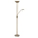 Highlight Stehleuchte New Luna H 180 cm 24 + 5 Watt bronze Highlight Stehleuchte New Luna H 180 cm 24 + 5 Watt bronze
