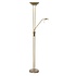 Stehleuchte New Luna H 180 cm 24 + 5 Watt bronze Stehleuchte New Luna H 180 cm 24 + 5 Watt bronze