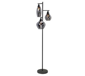 Highlight Stehleuchte Cambio 3-Licht 160 cm schwarz Highlight Stehleuchte Cambio 3-Licht 160 cm schwarz