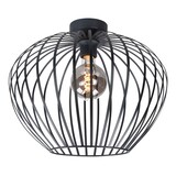 Highlight Deckenleuchte Mela Ø 50 cm schwarz Highlight Deckenleuchte Mela Ø 50 cm schwarz