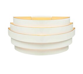 Highlight Wandleuchte Scudo B 25 cm Weißgold Highlight Wandleuchte Scudo B 25 cm Weißgold