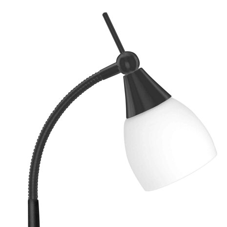 Highlight Tischleuchte Touchy Glas H 30 cm schwarz Highlight Tischleuchte Touchy Glas H 30 cm schwarz