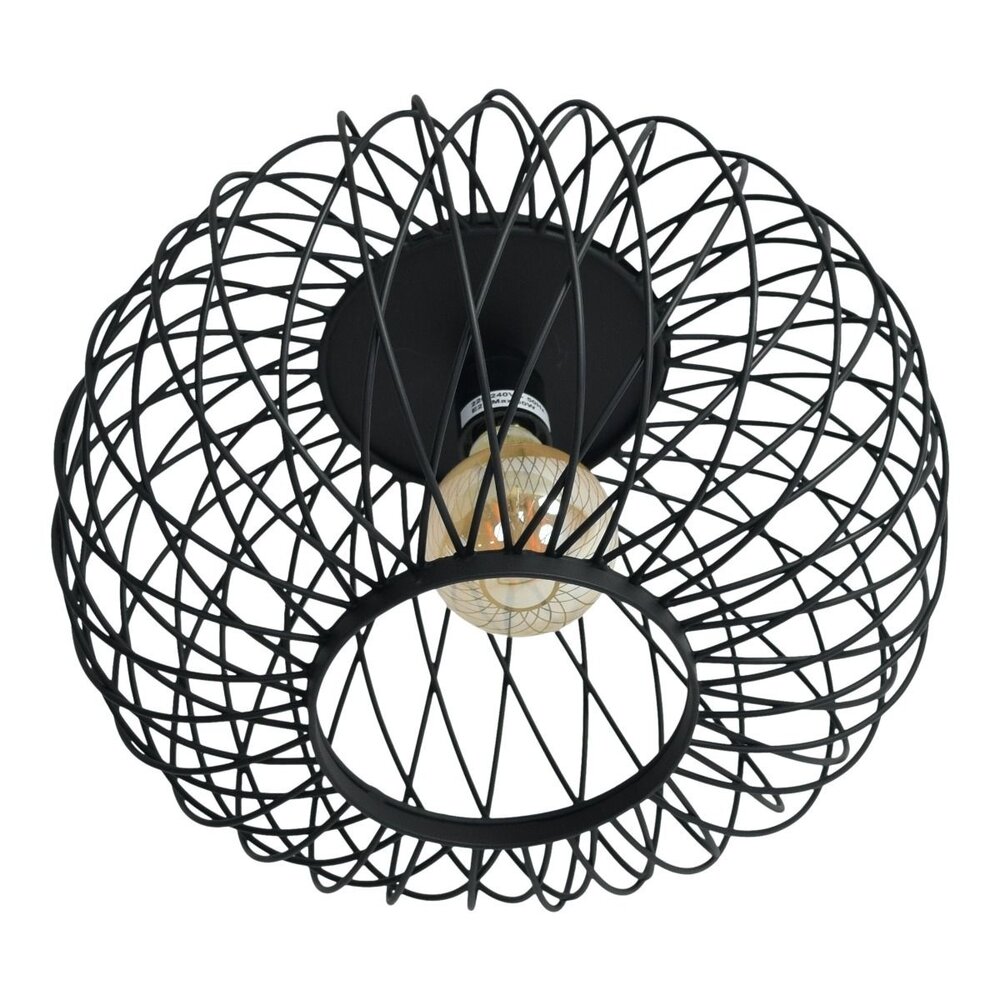Urban Interiors Deckenleuchte Twist Large Ø 37 cm schwarz Urban Interiors Deckenleuchte Twist Large Ø 37 cm schwarz