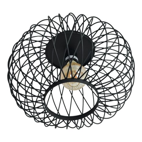 Urban Interiors Deckenleuchte Twist Large Ø 37 cm schwarz Urban Interiors Deckenleuchte Twist Large Ø 37 cm schwarz