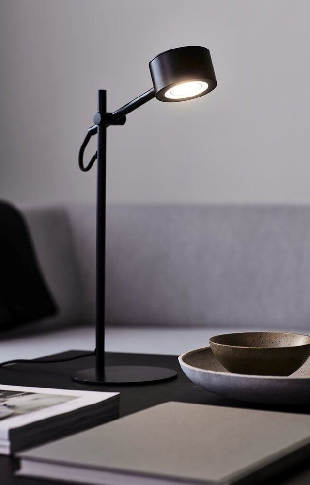 Nordlux Tischleuchte Clyde H 40 cm 3-stufig dimmbar schwarz Nordlux Tischleuchte Clyde H 40 cm 3-stufig dimmbar schwarz