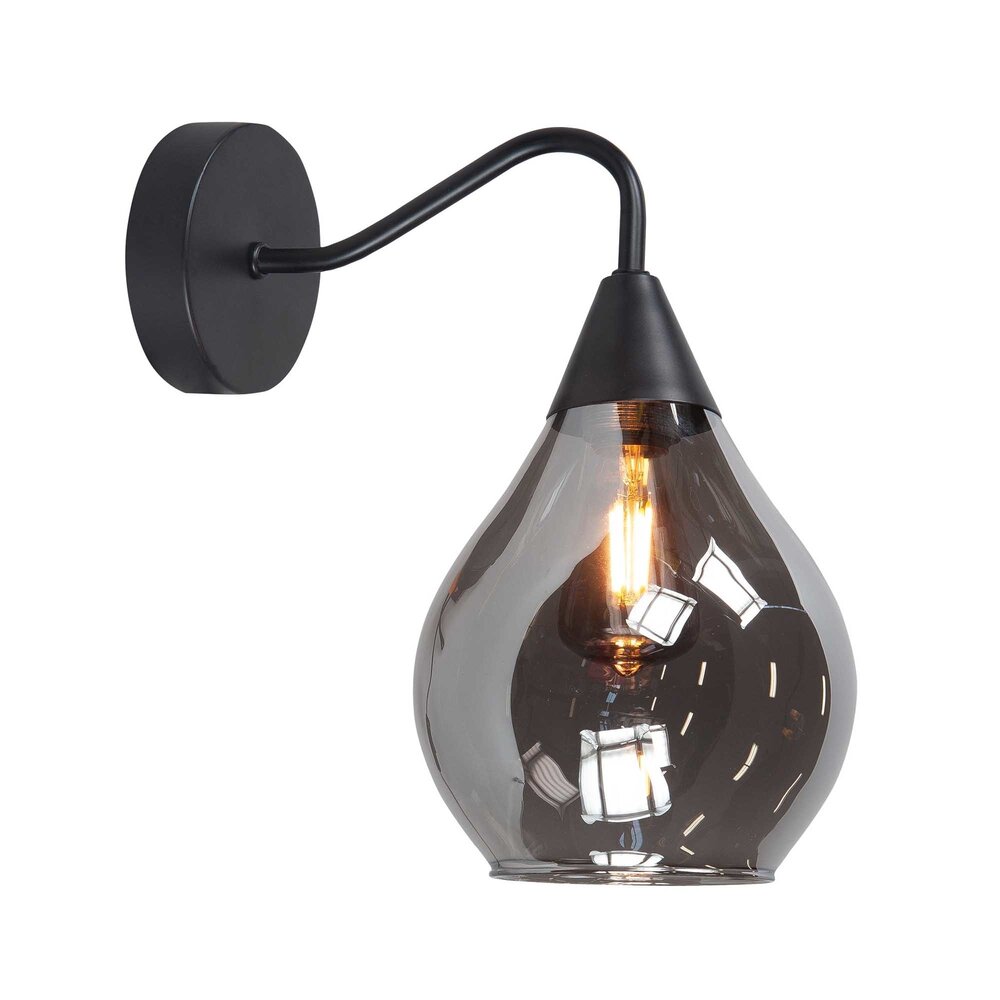 Highlight Wandleuchte Cambio H 27 cm Ø 15 cm schwarz Highlight Wandleuchte Cambio H 27 cm Ø 15 cm schwarz