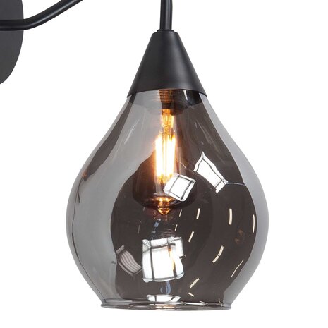Highlight Wandleuchte Cambio H 27 cm Ø 15 cm schwarz Highlight Wandleuchte Cambio H 27 cm Ø 15 cm schwarz