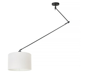 Ylumen Hängeleuchte Knik mit weißem Schirm Ø 40 cm schwarz Ylumen Hängeleuchte Knik mit weißem Schirm Ø 40 cm schwarz