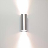 Artdelight Wandleuchte Roulo 2 Licht H 15.4 Ø 6.5 cm Aluminium Artdelight Wandleuchte Roulo 2 Licht H 15.4 Ø 6.5 cm Aluminium