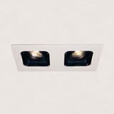 Artdelight Downlight Moggio 2-flammig GU10 weiß schwarz Artdelight Downlight Moggio 2-flammig GU10 weiß schwarz