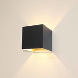 Artdelight Wandleuchte Gymm 10x10 cm exkl. G9 schwarz gold Artdelight Wandleuchte Gymm 10x10 cm exkl. G9 schwarz gold